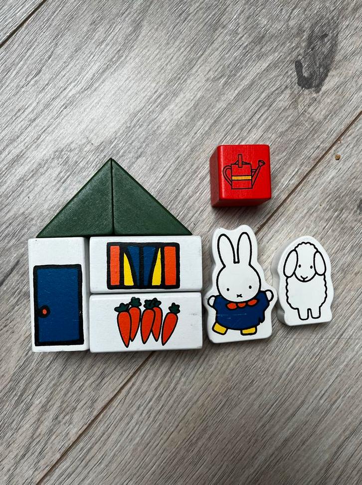 Nijntje Blokkenset, Kinderen en Baby's, Speelgoed | Educatief en Creatief, Gebruikt, Bouwen, Ophalen of Verzenden