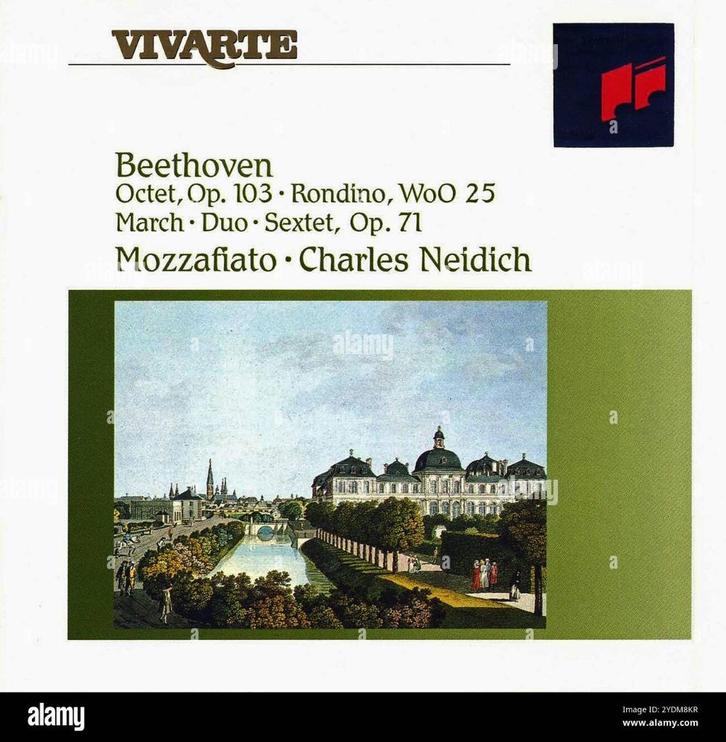 Ludwig van Beethoven / octet es-dur op.103, Cd's en Dvd's, Cd's | Klassiek, Gebruikt, Kamermuziek, Classicisme, Ophalen of Verzenden