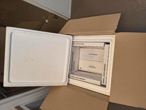 Piepschuim doos 42*51*55, Caravans en Kamperen, Koelboxen, Zo goed als nieuw, Koelbox, Koelelement, Ophalen of Verzenden