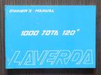Laverda 1000 Jota 120 - Owner's Manual (ongebruikt) - 1982, Verzenden, Overige merken