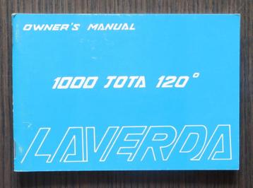 Laverda 1000 Jota 120 - Owner's Manual (ongebruikt) - 1982 beschikbaar voor biedingen