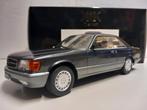 Mercedes Benz 560 SEC donkergrijs KK 1000 limited 1:18 KRD, Ophalen of Verzenden, Zo goed als nieuw, Auto, Overige merken