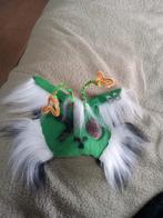Therian mask alien cat zwart wit furr, Hobby en Vrije tijd, Kostuums, Theaterbenodigdheden en LARP, Ophalen, Nieuw, Accessoires