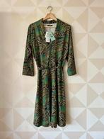 King Louie Emmy Dress jurk blauw groen XXL/44 NIEUW, Blauw, Maat 46/48 (XL) of groter, Nieuw, Ophalen of Verzenden