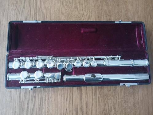 Jupiter JFL-511E-II dwarsfluit complete set, Muziek en Instrumenten, Blaasinstrumenten | Dwarsfluiten en Piccolo's, Zo goed als nieuw