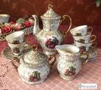 Oud mokka servies set koffie / theeservies porselein dresden, Antiek en Kunst, Antiek | Servies compleet, Ophalen of Verzenden