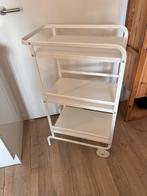 Keukentrolley/ karretje Ikea, Minder dan 50 cm, Wit, Ophalen of Verzenden, Zo goed als nieuw