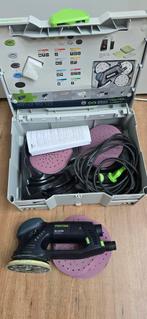 Festool Rotex RO 125 FEQ-Plus Schuurmachine - Gebruikt, Ophalen of Verzenden, Gebruikt, 600 tot 1200 watt, Excentrische schuurmachine
