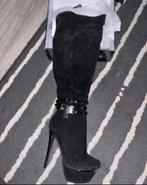 Sexy laarzen met naaldhak, Kleding | Dames, Schoenen, Ophalen of Verzenden, Zo goed als nieuw, Zwart, Hoge laarzen