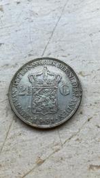 Zilveren rijksdaalder Wilgelmina 1931, Postzegels en Munten, Munten | Nederland, Ophalen of Verzenden, Koningin Wilhelmina, 2½ gulden