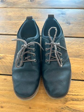 Blauwe leren heren schoenen sketchers maat 43 beschikbaar voor biedingen