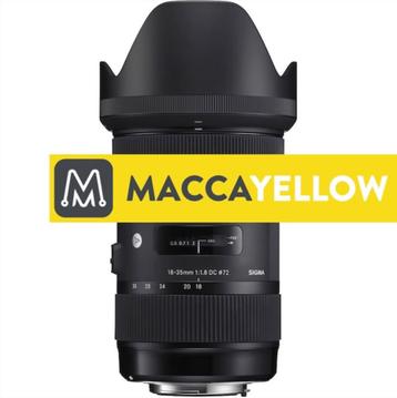 Sigma 18-35mm f/1.8 DC HSM Art (voor Canon EF-S) beschikbaar voor biedingen