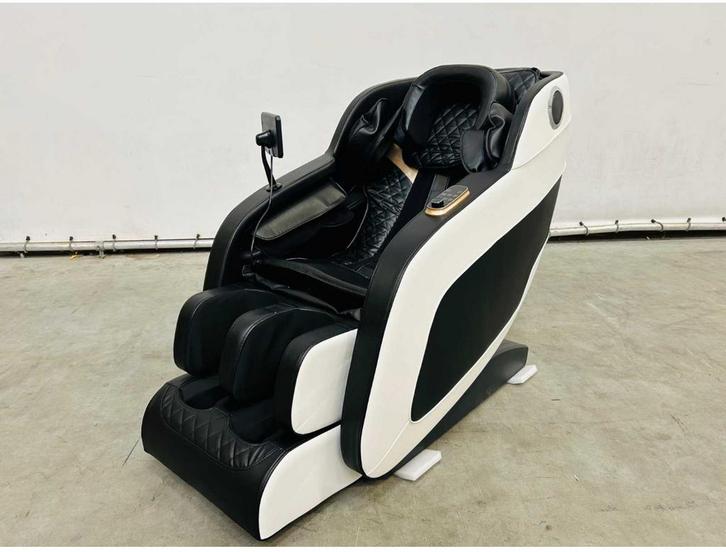 Massage stoel RTE 6650 - Ontspanning gegarandeerd!, Huis en Inrichting, Fauteuils, Zo goed als nieuw, Leer, 75 tot 100 cm, 100 tot 125 cm