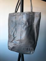 ZEBRA hand/schoudertas kunstleer grijs, Ophalen of Verzenden, Gebruikt, Grijs, Handtas
