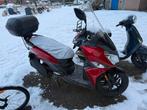 SYM Jet 14 50cc scooter + helmen & handschoenen, Fietsen en Brommers, Ophalen of Verzenden, Gebruikt, Benzine