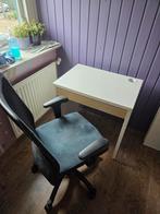 Bureau met lade en Bureau stoel, Huis en Inrichting, Ophalen