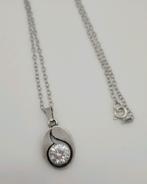 Zilveren Ketting Karl Laine Finland 925, Met hanger, Gebruikt, Verzenden, Zilver