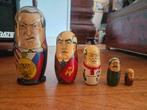 Russische matroesjka set – Politieke leiders, Ophalen of Verzenden, Gebruikt