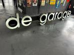 De Garage lichtbak blok letters, Zo goed als nieuw, Ophalen