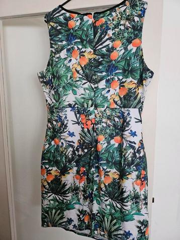 Smashed Lemon Jurk - Maat 42/44 - Zomerse Print beschikbaar voor biedingen