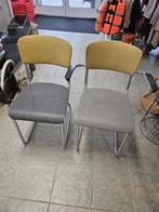 Twee vintage stoelen, Huis en Inrichting, Stoelen, Ophalen, Gebruikt
