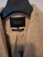 Costes wollen blazer maat 36, Beige, Ophalen of Verzenden, Zo goed als nieuw, Maat 36 (S)