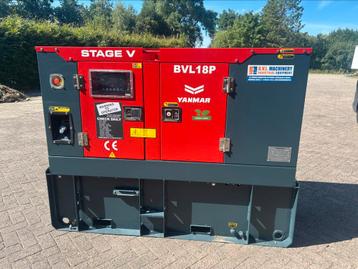 Nieuw Yanmar 4TNV88 17,5 kVA 20 kVA 25 kVA stage 5 300 liter beschikbaar voor biedingen