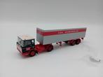 BREKINA DAF + OPLEGGER - VAN SEUMEREN - MAMMOET  1:87, Hobby en Vrije tijd, Modelauto's | 1:87, ., Ophalen of Verzenden, Bus of Vrachtwagen