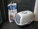 KATTENBAK  met aangebroken 20 L zak korrels, Ophalen