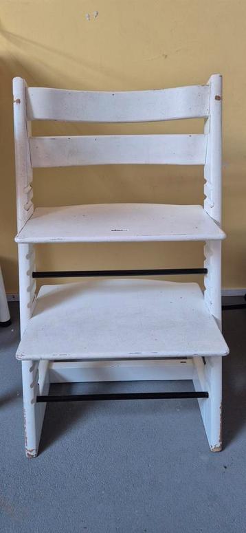 Stokke Tripp Trapp Meegroeistoel - Wit beschikbaar voor biedingen