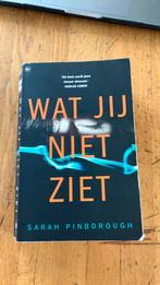 Sarah Pinborough - Wat jij niet ziet, Gelezen, Ophalen of Verzenden, Nederland, Sarah Pinborough