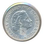 Nederland 2,5 Gulden 1966 Juliana met klop Zeeland (Prachtig, Koningin Juliana, Zilver, Ophalen of Verzenden, Losse munt