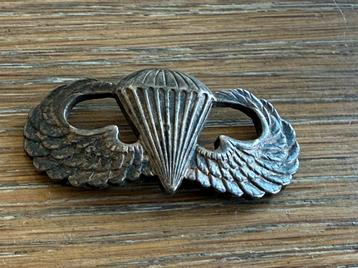 Amerikaanse sterling silver Airborne para wing, US, WO2 beschikbaar voor biedingen