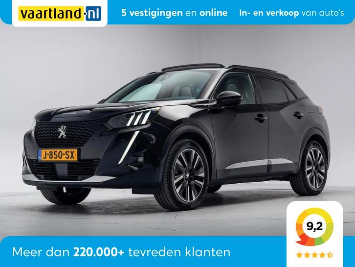 Peugeot 2008 50 kWh GT 3-Fase [ Panorama Navi Half-leder Cam, Auto's, Peugeot, Bedrijf, Te koop, ABS, Achteruitrijcamera, Adaptive Cruise Control