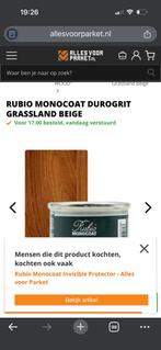 Rubio monocoat liter beits kleur grassland beige, Eén persoon, Cadeaubon