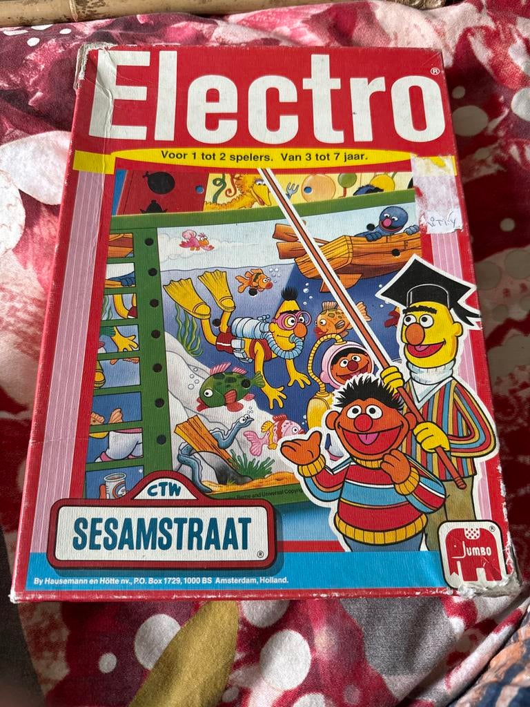 Sesamstraat Electro & Kinderlectron Educatief Spel, Kinderen en Baby's, Speelgoed | Kinderpuzzels, Gebruikt, 2 tot 4 jaar, Meer dan 50 stukjes