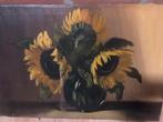 Zonnebloemen in vaas, A. Bakker, Ophalen