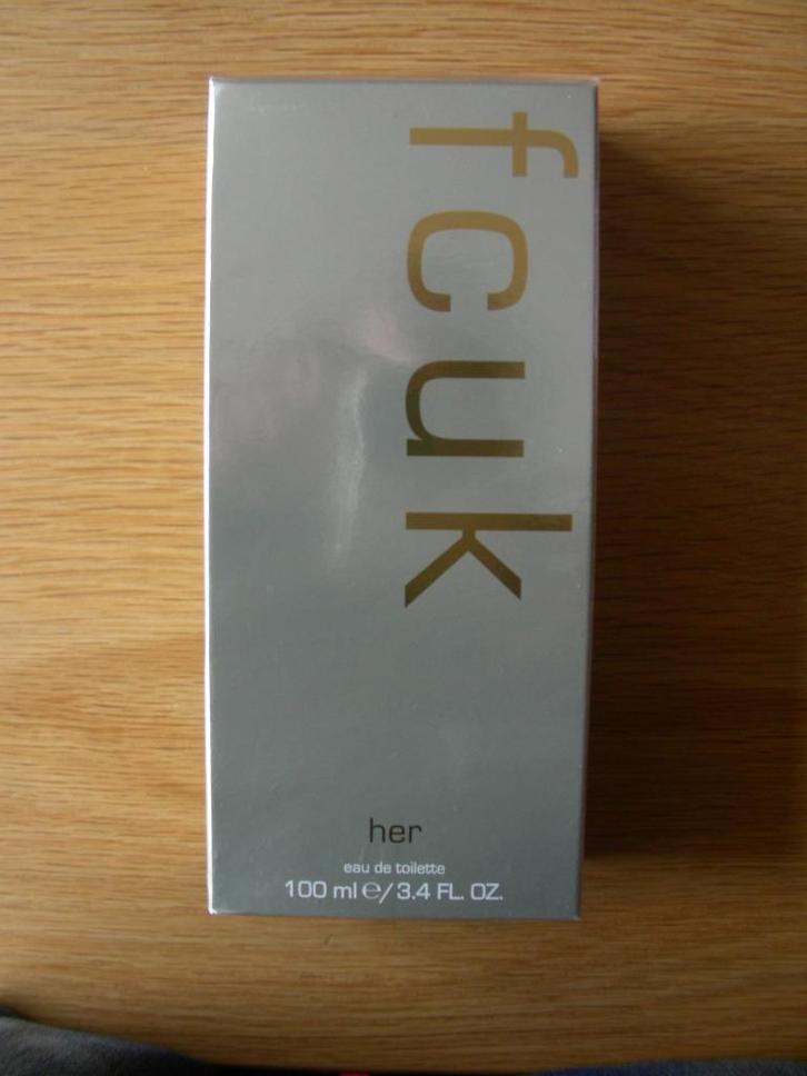 Nieuw in doos: fcuk eau de toilette 100 ml, Sieraden, Tassen en Uiterlijk, Uiterlijk | Parfum, Nieuw, Ophalen of Verzenden