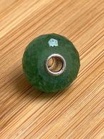Trollbeads Edelsteen Kraal Groene Aventurijn, Sieraden, Tassen en Uiterlijk, Bedels, Zo goed als nieuw, Trollbeads, 2 of 3 bedels