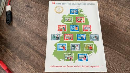 #165 Blok 15 jr DDR 1964. CW € 100,00, Postzegels en Munten, Postzegels | Europa | Duitsland, DDR, Ophalen of Verzenden