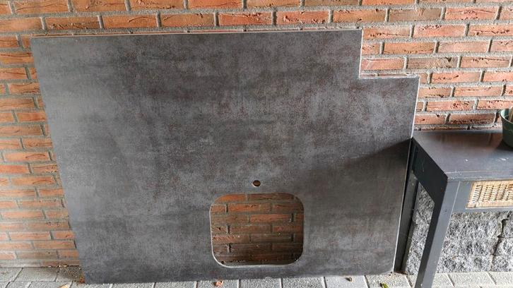 GRATIS: Keramisch Keukenblad met Wastafeluitsparing, Huis en Inrichting, Keuken | Keukenelementen, Gebruikt, Minder dan 100 cm