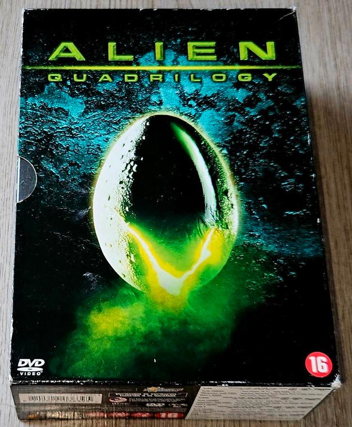 Alien - Quadrilogy - 4DVD Boxset, Cd's en Dvd's, Dvd's | Science Fiction en Fantasy, Gebruikt, Science Fiction, Boxset, Vanaf 16 jaar