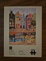 HEMA Puzzel Amsterdam Grachtenpand 1000 Stukjes, Hobby en Vrije tijd, Denksport en Puzzels, Ophalen of Verzenden, 500 t/m 1500 stukjes