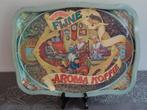Vintage Douwe Egberts dienblad metaal Fijne aroma koffie, Ophalen of Verzenden, Zo goed als nieuw, Rechthoekig, Metaal