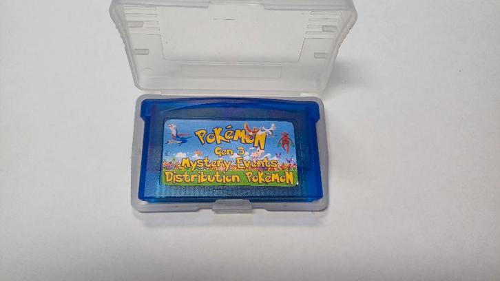 [GBA] GEN3 Distribution Events Cartrigde, Spelcomputers en Games, Games | Nintendo Game Boy, Zo goed als nieuw, Avontuur en Actie