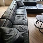 Leren hoekbank Musterring lounge, Huis en Inrichting, Banken | Bankstellen, Ophalen, Gebruikt, Hoekbank, 300 cm of meer