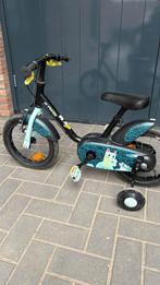B'Twin 14 inch kinderfiets met zijwieltjes, Ophalen, Gebruikt, 14 inch of minder, Handrem