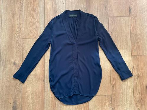 By Malene Birger mooie donkerblauwe blouse maat 38, Kleding | Dames, Blouses en Tunieken, Gedragen, Maat 38/40 (M), Blauw, Ophalen of Verzenden