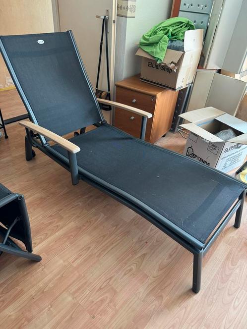 Hartman Alice Ligbed – Nieuw, Tuin en Terras, Ligbedden, Nieuw, Aluminium, Inklapbaar, Verstelbaar, Verrijdbaar, Ophalen