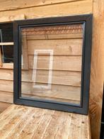 Kunststof kiepkozijn met dubbelglas, Kunststof, Gebruikt, Raamkozijn, Inclusief glas
